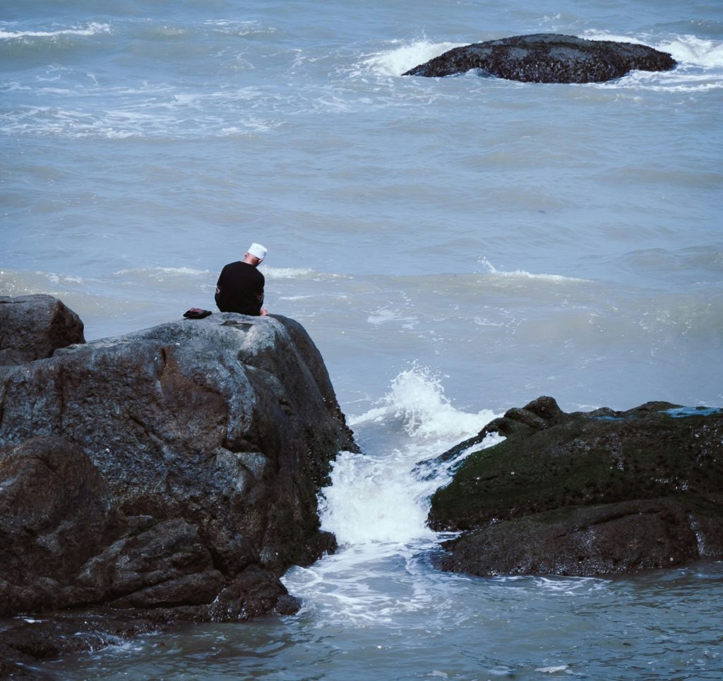 Picture yourself watching the tide come in from the beach.