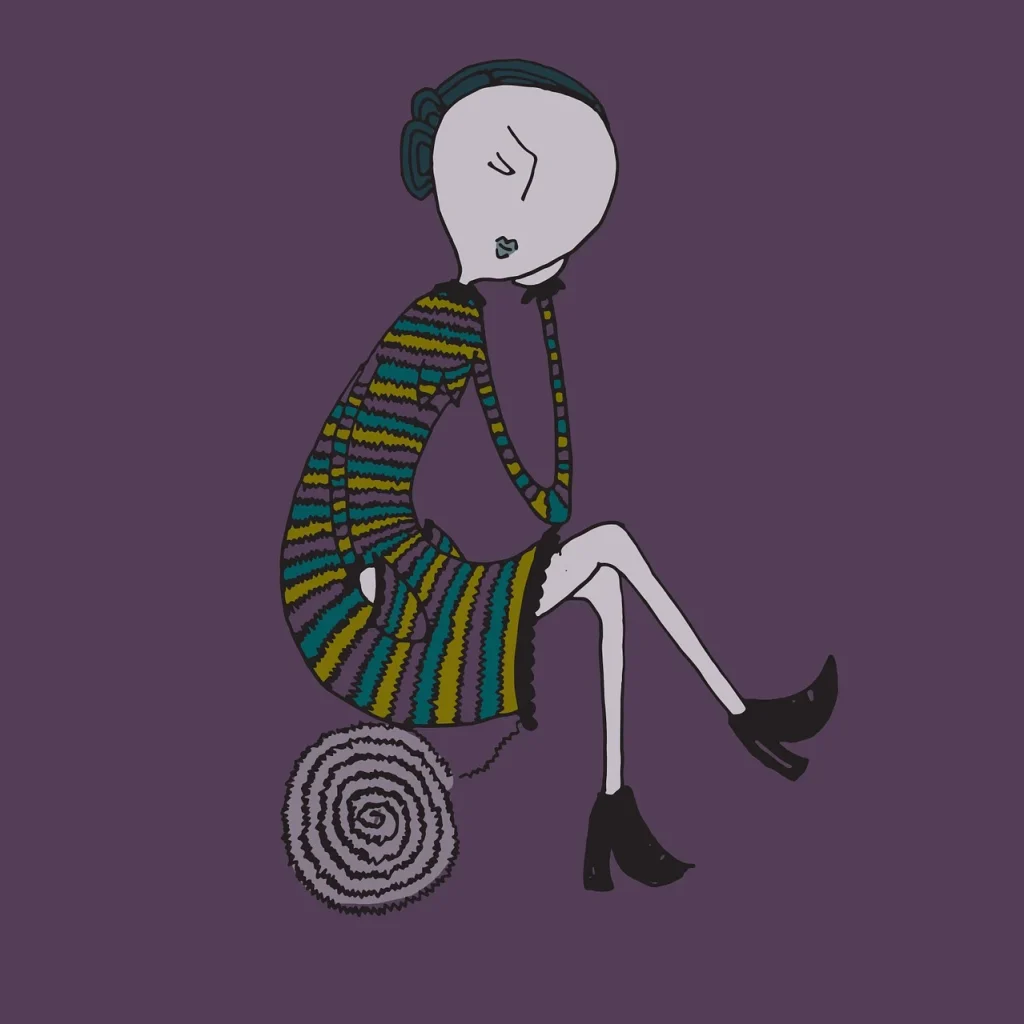 Alt Text - A woman with a negative mindset.